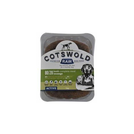 Cotswold Raw Active Sausage Lamb - 1kg - 384001