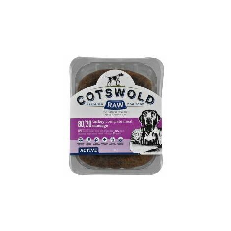 Cotswold Raw Active Sausage Turkey - 1kg - 383993