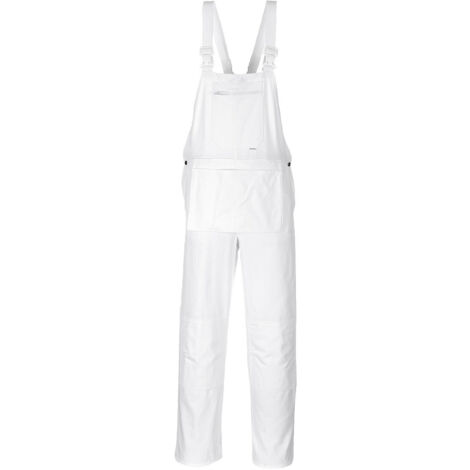 Cotte à bretelles Peintre couleur : Blanc taille S - PORTWEST