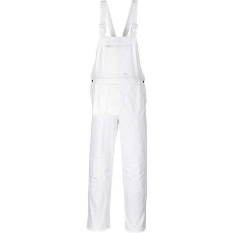 Cotte à bretelles Peintre Portwest Blanc XXL
