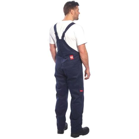 Cotte à bretelles Portwest bizweld Marine 3XL