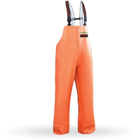 Cotte à bretelles renforcée - Couleur Orange - Taille Vêtement M