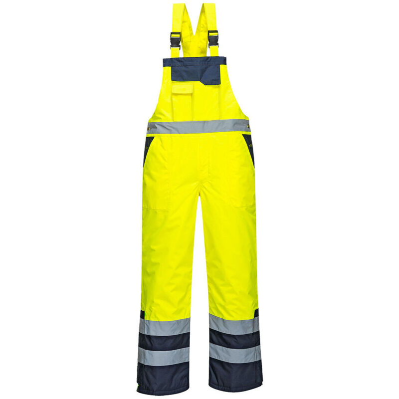 Steppjacke Zweifarbig Farbe, Gelb Größe L - Portwest