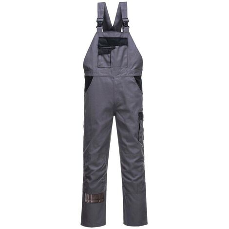Cotte de travail à bretelles Portwest Texo Warsaw Gris 3XL