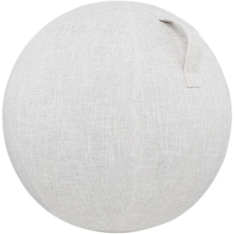 Cotton and linen protective cover for 55cm yoga ball