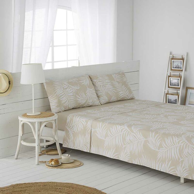 

Juego de sabanas ALGODÓN ORGANICO ORIO Beige 100% ALGODÓN ORGÁNICO - Disponible en varios tamaños - Cama de 200 x 190/200. - Beige - Cotton Artean