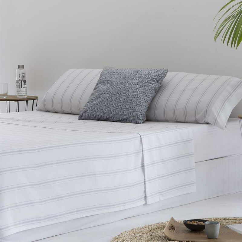 

Juego de sabanas ALGODÓN ORGANICO ZUMAYA Cama de 90 x 190/200. 100% ALGODÓN ORGÁNICO - Disponible en varios tamaños - Cama de 200 x 190/200 - Blanco