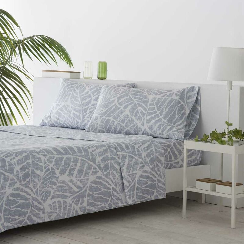 

Juego de sabanas ARTEDO HIPOALERGENICA - Disponible en varios tamaños - Cama de 160 x 190/200. - Gris - Cotton Artean