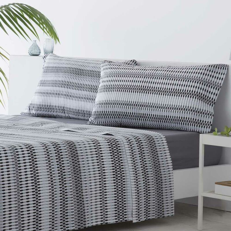 

Juego de sabanas Eco Friendly Poliester Reciclado ICHURUN 50% ALGODÓN-50% Poliester Reciclado - Disponible en varios tamaños - Cama de 160 x 190/200