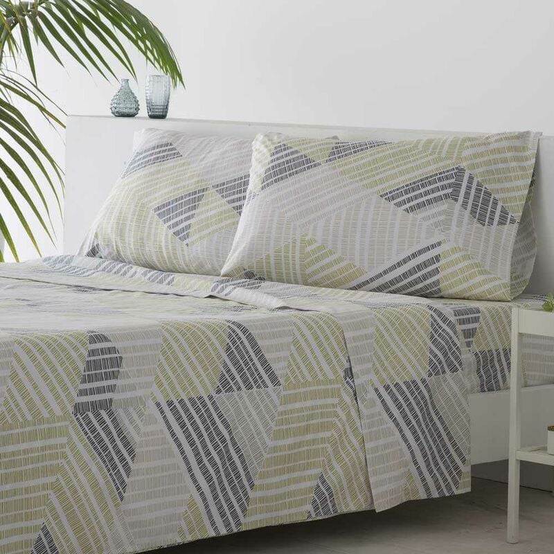 

Juego de sabanas RODILES HIPOALERGENICA - Disponible en varios tamaños - Cama de 90 x 190/200 - Gris - Cotton Artean