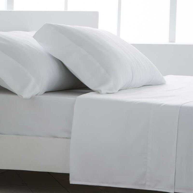 

Juego de sábanas Bambú ORGÁNICO e HIPOALERGÉNICO. Color Blanco. Eco Friendly - Disponible en varios tamaños - Cama de 135 x 190/200 - Blanco - Cotton