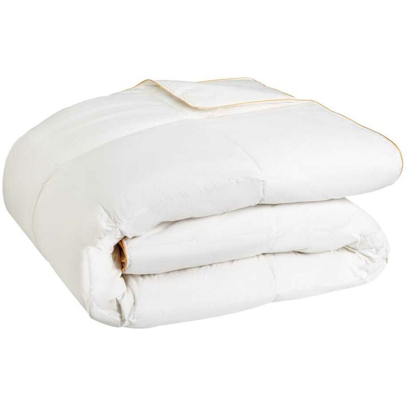 

Relleno NORDICO Gold 98% Plumon DE OCA Densidad 250 gr/m² - Disponible en varios tamaños - Cama DE 105 (180 Ancho X 220 Largo) - Blanco - Cotton