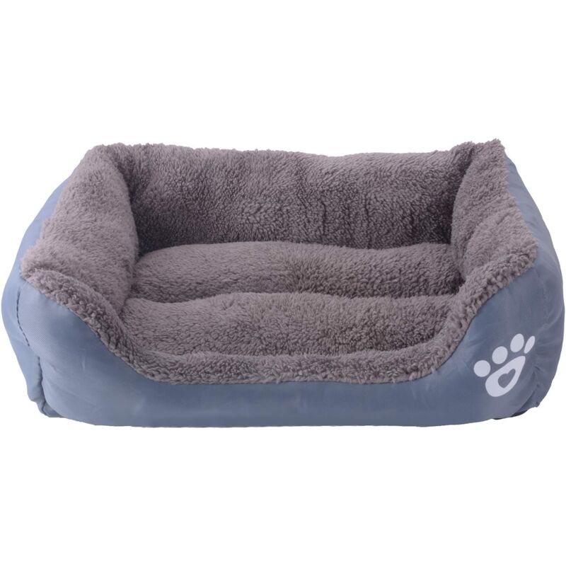 Couchage pour chien - Panier pour Chien et Chat - 6650cm(Gris) -