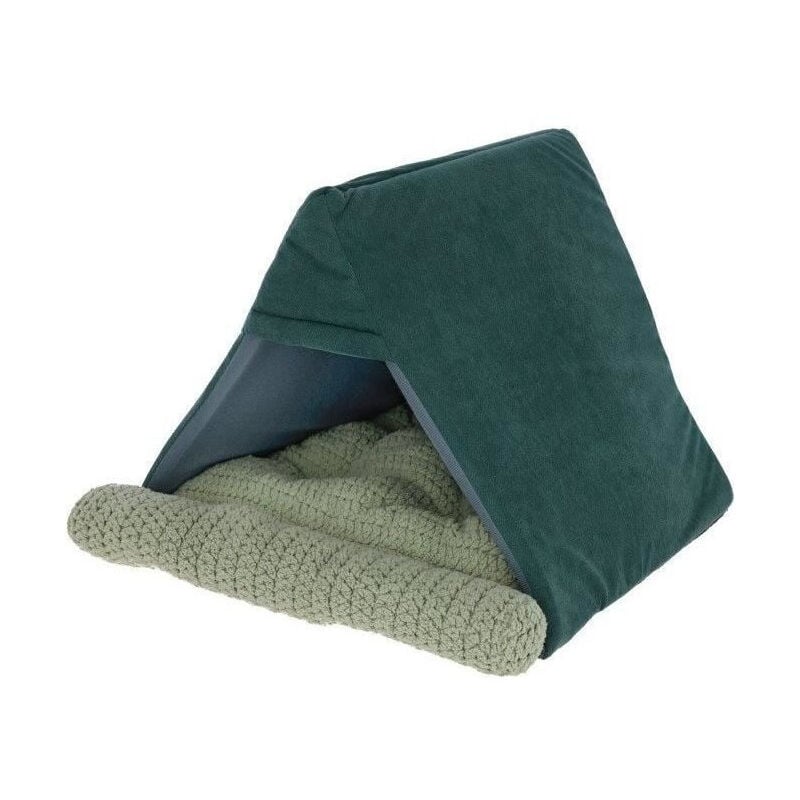 Kerbl - Couchette pour chats anne - 45 x 40 x 34 cm - Vert
