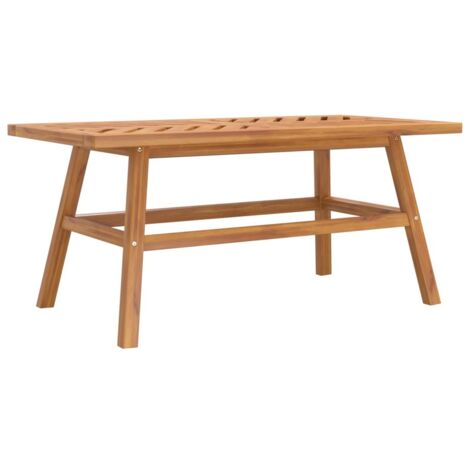 Couchtisch 100x50x45 cm Massivholz Akazie vidaXL