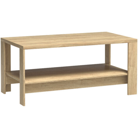 Couchtisch 120x65 cm, Eiche, MEGARA-161