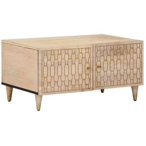 Couchtisch 80x50x40 cm Massivholz Mango vidaXL