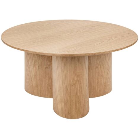 Couchtisch Aliona Naturholz D80cm - Atmosphera créateur d'intérieur