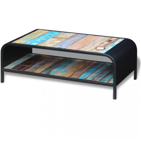 Couchtisch Altholz Massiv vidaXL