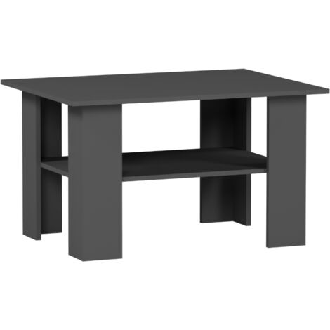 Couchtisch Anthrazit, 55 x 80 x 60 cm - Modern A-1
