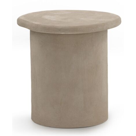 Couchtisch aus sandfarbenem Polyresin