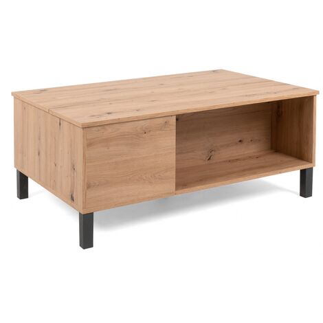 Couchtisch Beistelltisch Klapptisch Funktionstisch COMO Artisan Eiche Nb.