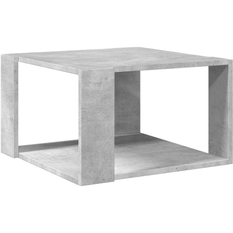 Couchtisch Betongrau 51, 5x51, 5x30 Cm Holzwerkstoff Vidaxl