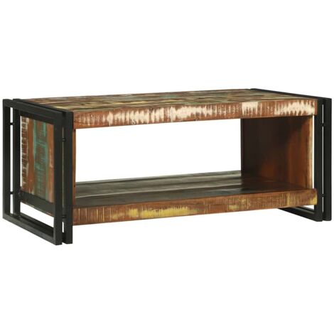 Couchtisch Braun 90 x 50 x 38 cm recyceltes Massivholz vidaXL