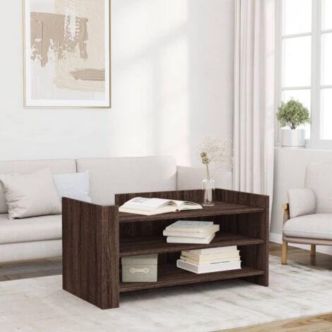 Couchtisch Braun Eichen-Optik 100x50x50 cm Holzwerkstoff vidaXL