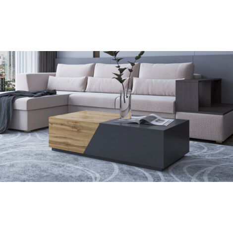Couchtisch Ceelias, Anthrazit/ Wotan