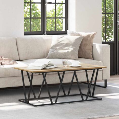 Couchtisch Eiche handwerklich 100 x 50 x 40 cm vidaXL