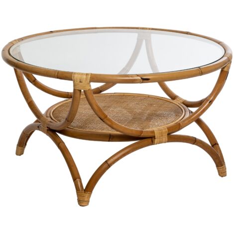 Couchtisch Farah aus Rattan