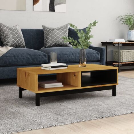 Couchtisch FLAM 100x50x32,5 cm aus massivem Kiefernholz
