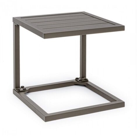 Couchtisch für den Außenbereich aus Aluminium Caffè HILDE YK14 40x40x h40 cm