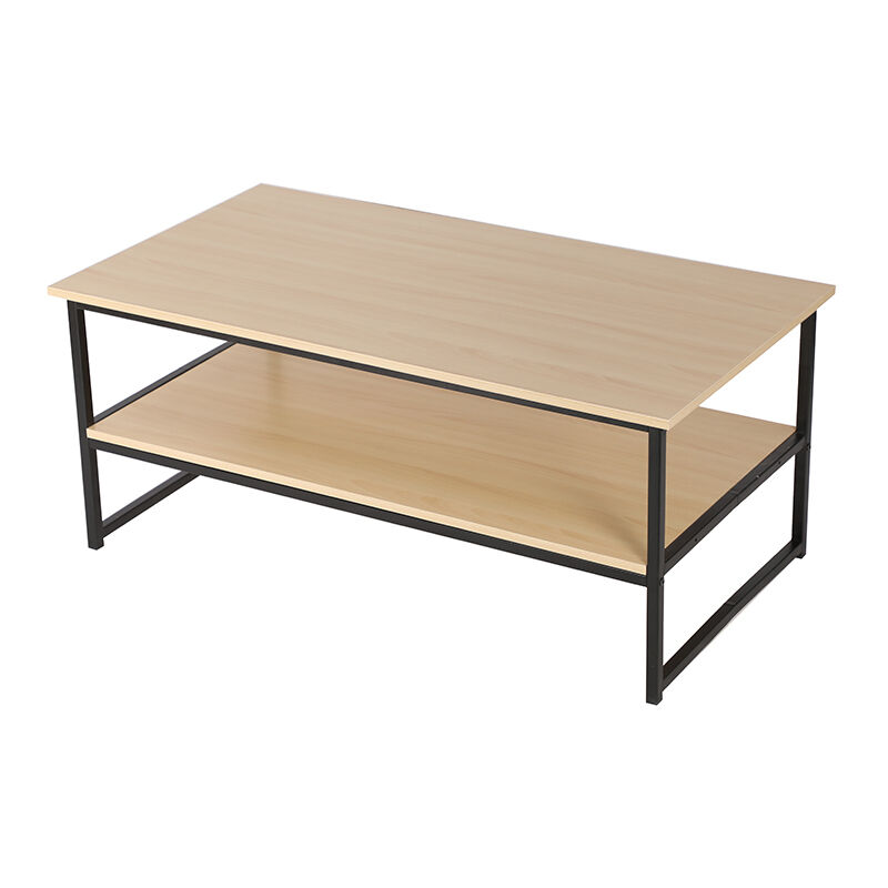 Couchtisch Kleiner Tisch Industrial design double top coffee table 110 * 60 * 45 cm