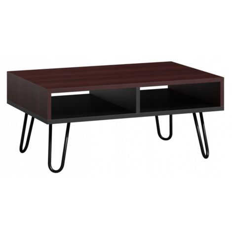 Couchtisch LOFT Dora WENGE BLACK für das Wohnzimmer oder Büro LOFT MK