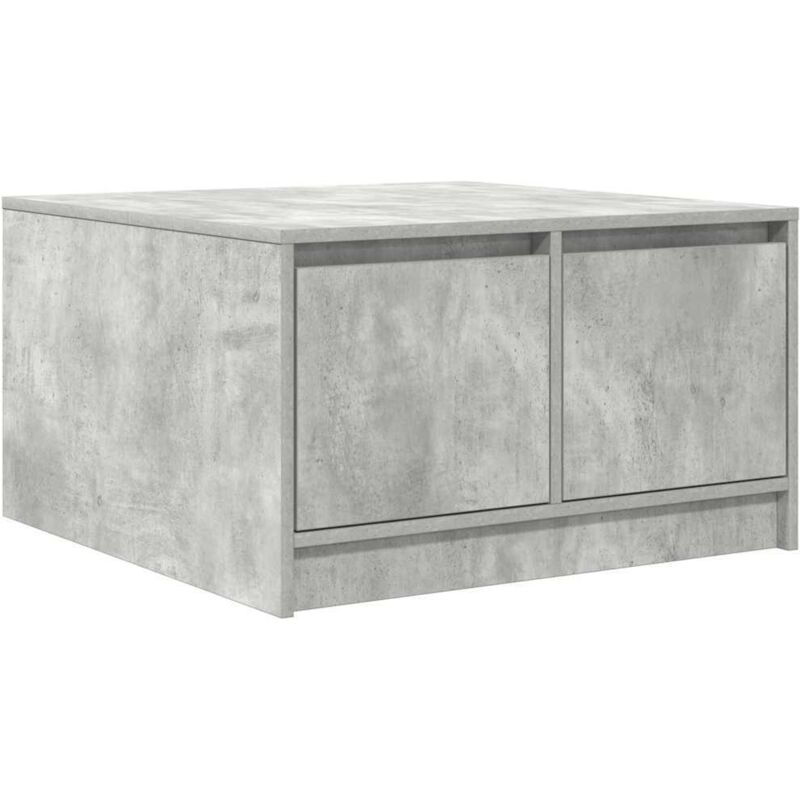 Couchtisch Mit Schubladen Betongrau 70, 5x70x40 Cm Vidaxl