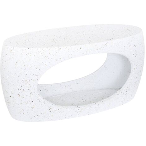 Couchtisch Narlon 80x33x40cm weiß - Atmosphera créateur d'intérieur