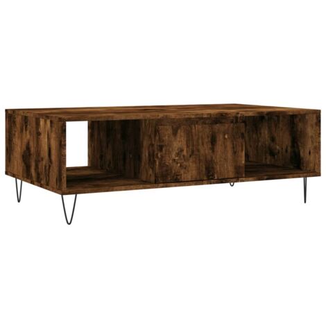 Couchtisch Räuchereiche 104x60x35 cm Holzwerkstoff vidaXL