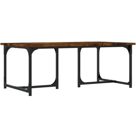 Couchtisch Räuchereiche 90x50x35 cm Holzwerkstoff vidaXL