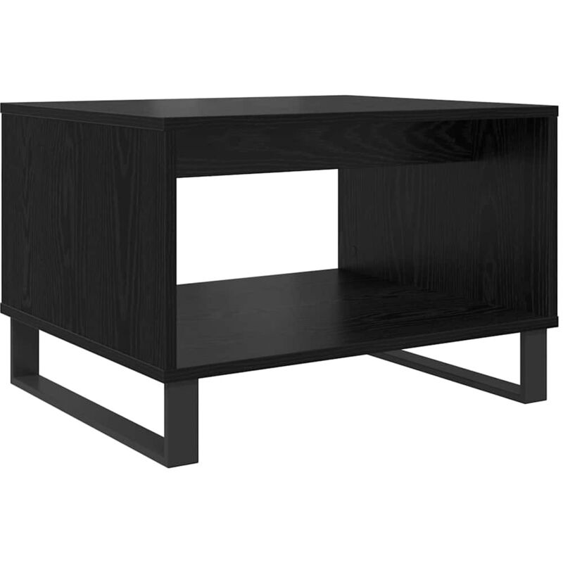 Vidaxl - Couchtisch Schwarze Eiche 60 X 50 X 40 Cm Holzwerkstoff