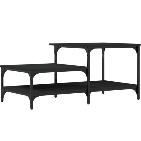 Couchtisch Schwarz 100x50,5x45 cm Holzwerkstoff vidaXL
