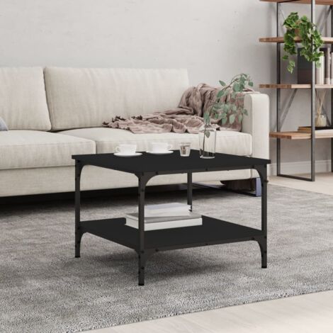 Couchtisch Schwarz 55x55x40 cm Holzwerkstoff vidaXL