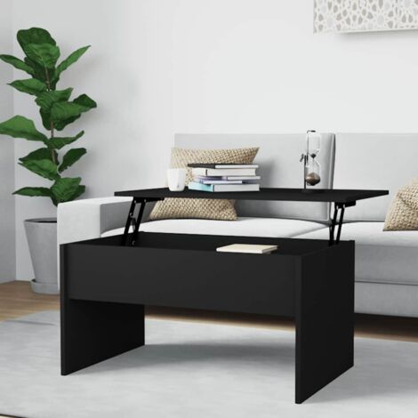 Couchtisch Schwarz 80x50,5x41,5 cm Holzwerkstoff vidaXL