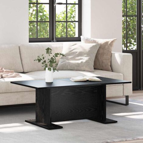 Couchtisch Schwarz Eichen-Optik 103.5 x 60 x 40 cm vidaXL