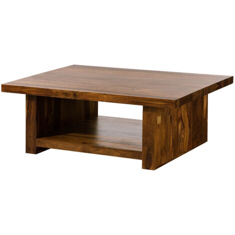 Couchtisch Sheesham 120x85x43 walnuss lackiert DUKE 119