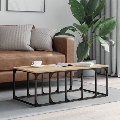 Couchtisch Sonoma-Eiche 100x50x35,5 cm Holzwerkstoff vidaXL