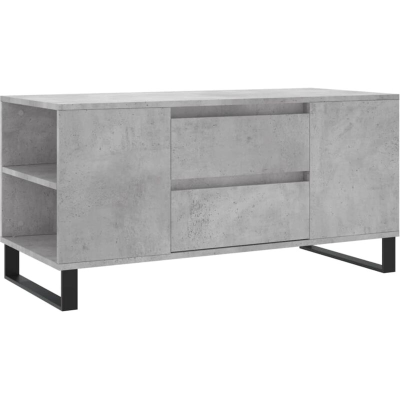Couchtisch Betongrau 102x44, 5x50 Cm Holzwerkstoff Vidaxl