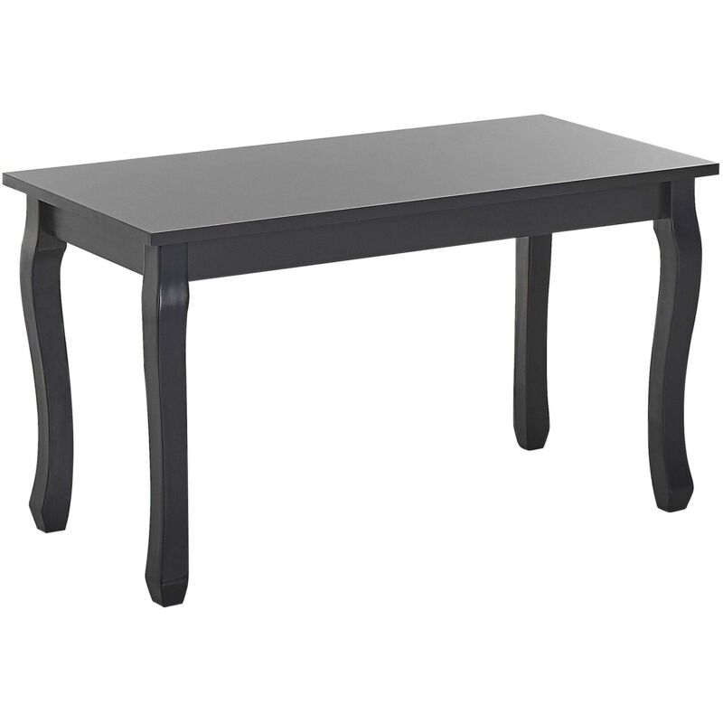 Beliani Couchtisch Snook Schwarz