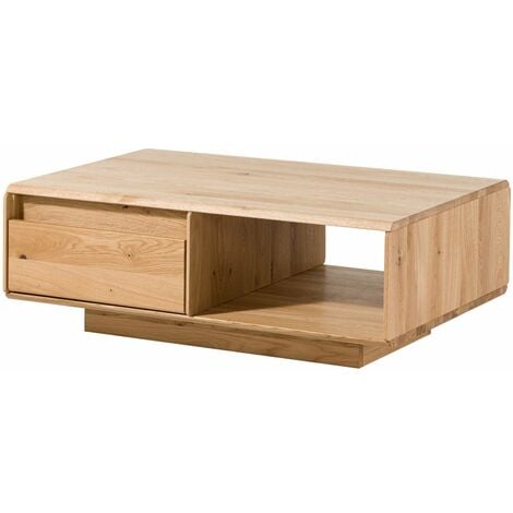 Couchtisch Wildeiche 110x70x40 natur geölt CARDIFF 160